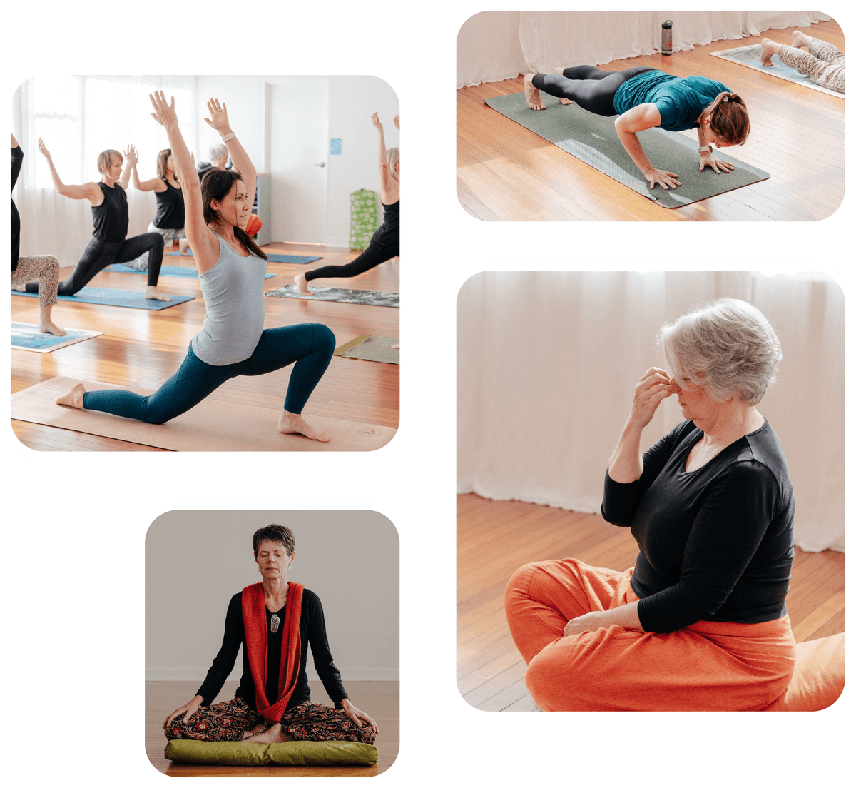 They love the feeling that a regular Yoga practice brings